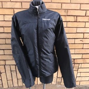 Marmot black zip up jacket Size Large
